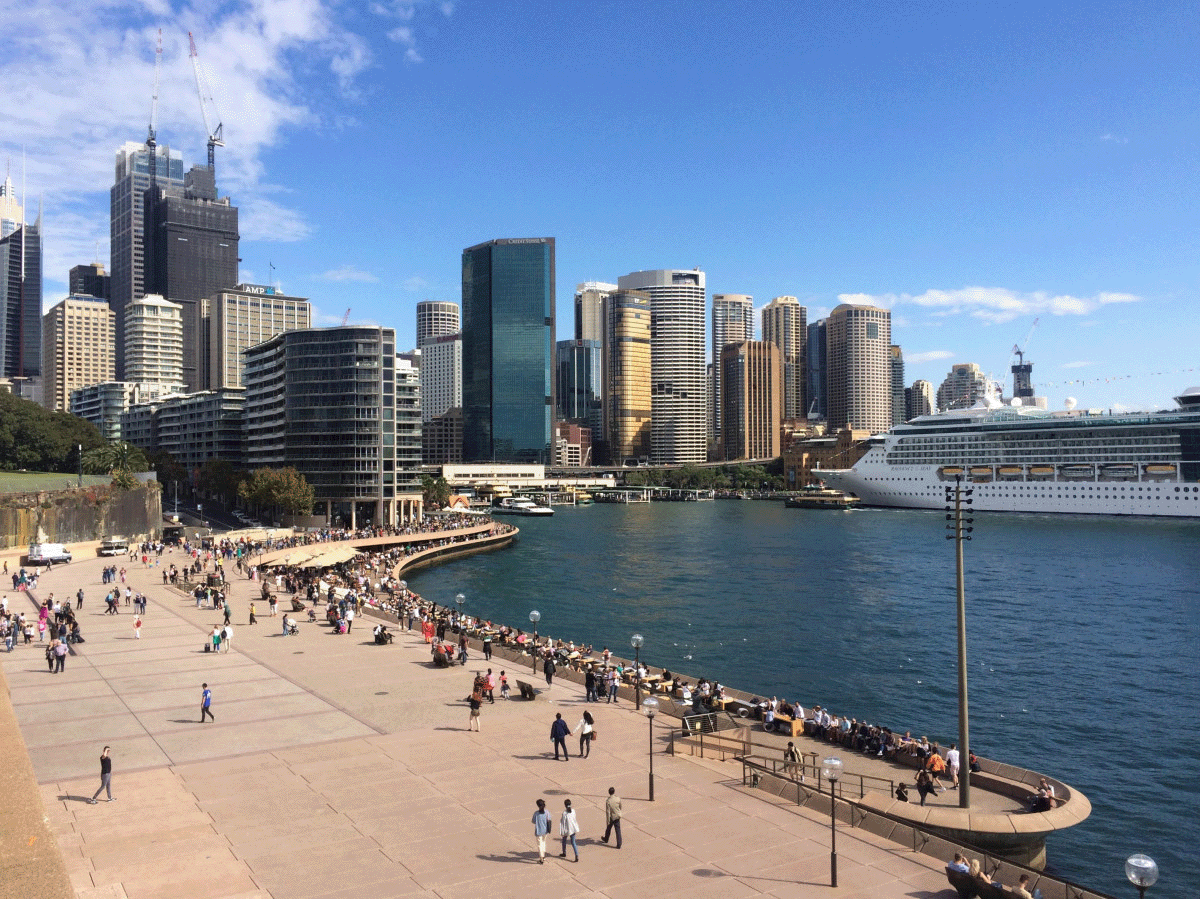 Circular Quay walkway