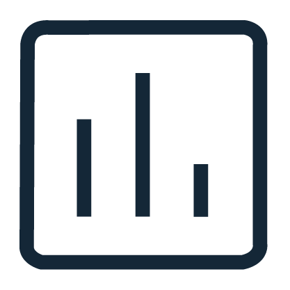 Data Icon Navy